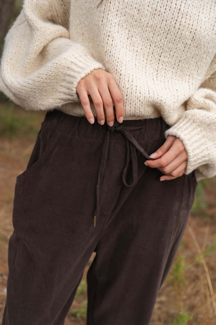 Pantalons Nina Kendosa | Pantalon Velours - Terri