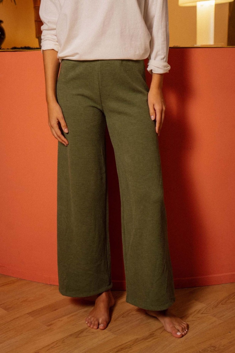 Pantalons Nina Kendosa | Pantalon Velours - Ronnie