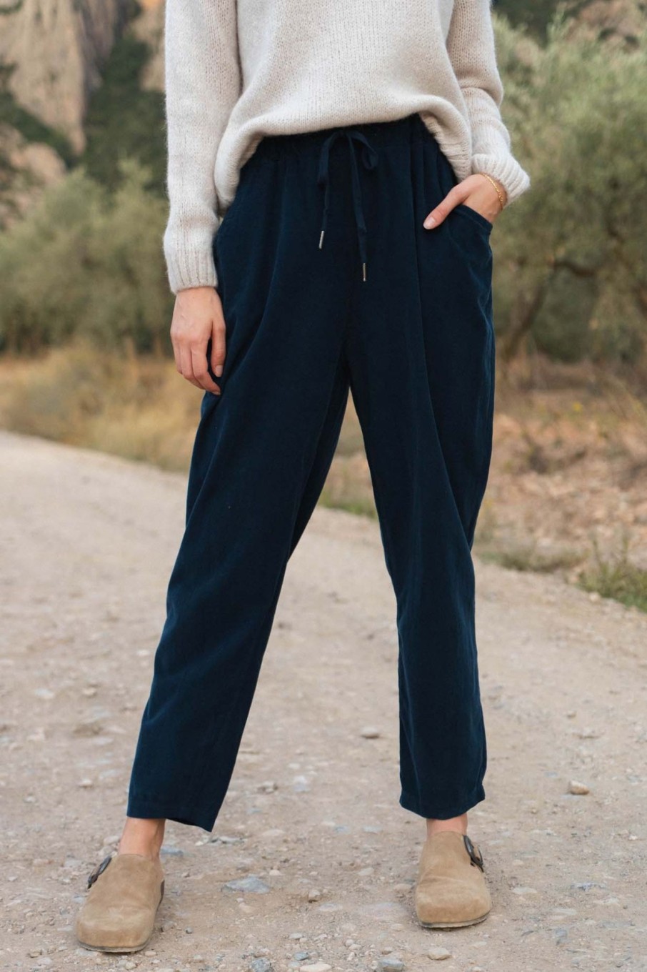 Pantalons Nina Kendosa | Pantalon Velours - Terri